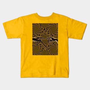 tentacle fractals Kids T-Shirt